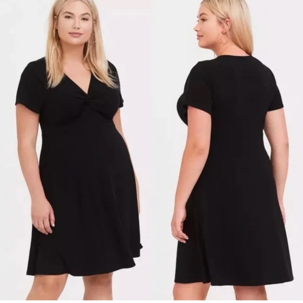 Torrid Black Mini Dress